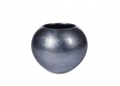 Vita  Round Bowl Large - Medium Silver (⌀92 ↕74)