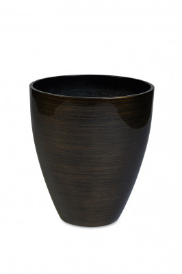 Vita Stripes Pot Small - Bronze (⌀45 ↕50)