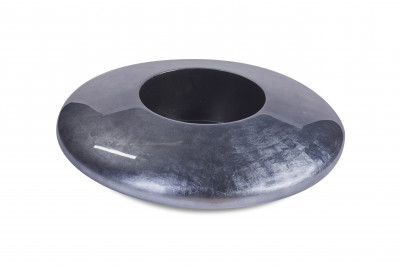 Vita Saucer Large - Medium Silver (⌀75 ↕15)