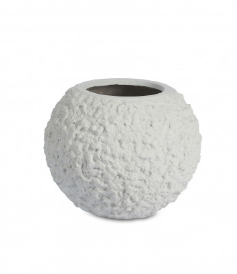 Lava Round Bowl Large - White (⌀92 ↕74)