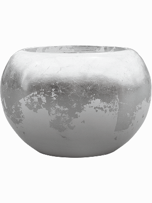 Baq Luxe Lite Glossy, Globe white-silver (⌀39 ↕27)