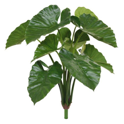 Bouquet artificial Alocasia Calidora 70 cm