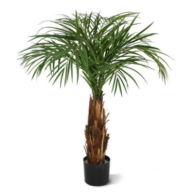 Areca Palm artificial no tronco   120 cm