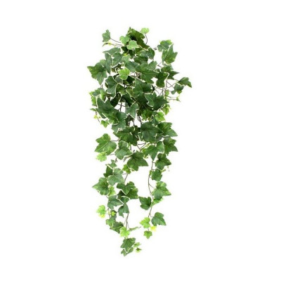 Planta pendurada Ivy artificial Deluxe 75 cm variegado 