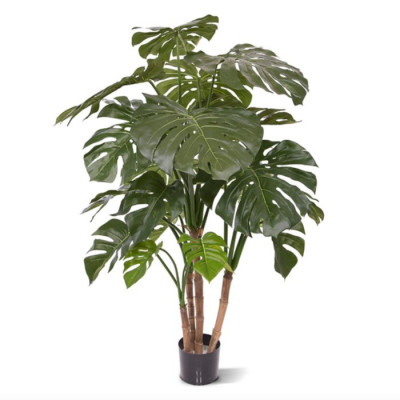 Árvore Monstera artificial Deluxe 140 cm 