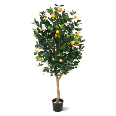 Árvore laranje artificial Deluxe 150 cm 