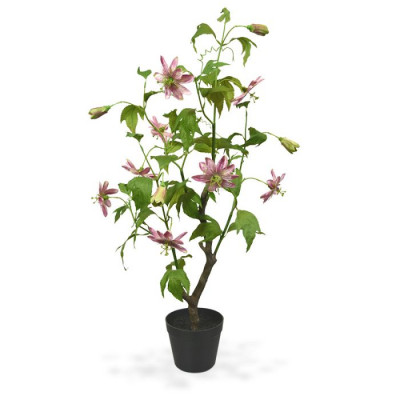 Flor da Paixão artificial 90 cm rosa