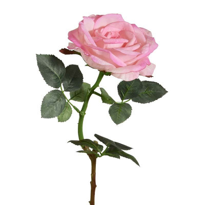 Artificial Rose branche Elisabeth RT 65 cm pink