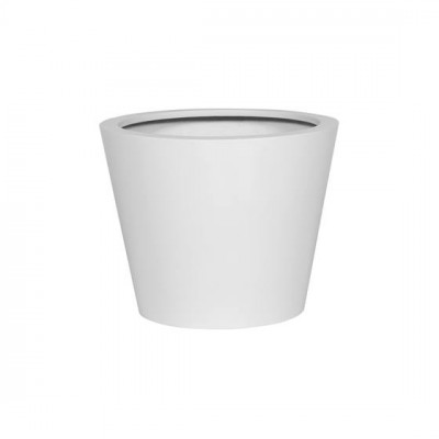 Bucket M, Matte White (⌀58 ↕50)