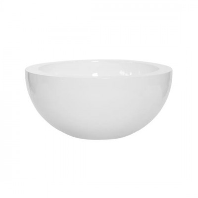 Vic Bowl L, Glossy White (⌀60 ↕28)