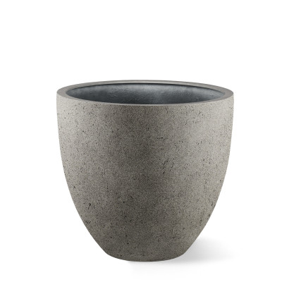 Grigio Egg Pot 32 - Natural Concrete