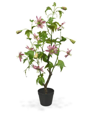 Flor da Paixão artificial 90 cm rosa