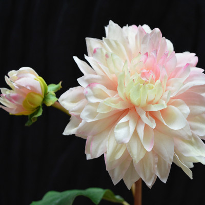 Konstgjord Dahlia kvist (50 cm)