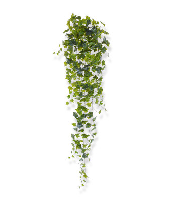 Planta pendurada Ivy artificial 130 cm verde 