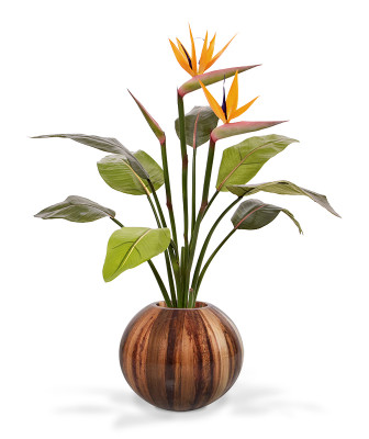 Bouquet Strelitzia artificial 75 cm 