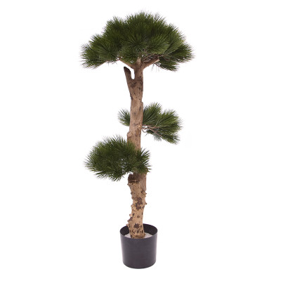 Mākslīgais priedes bonsai koks (110 cm)