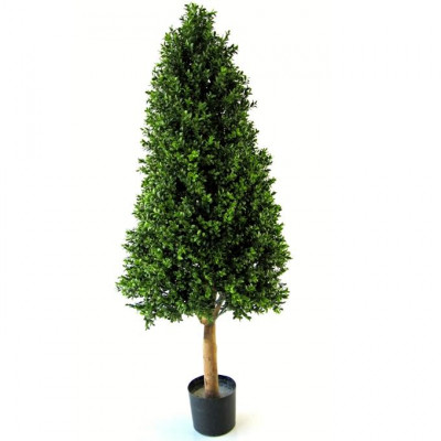 Árvore torre Boxwood artificial 145 cm