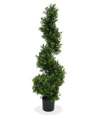 Árvore espiral Boxwood artificial Deluxe 100 cm UV