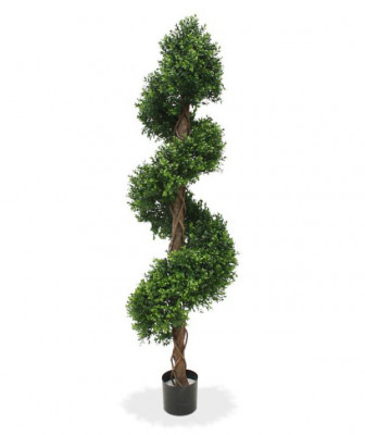 Espiral Boxwood artificial Deluxe 170 cm UV